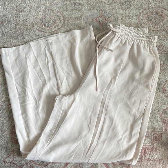Cream Pants - Picture 1 of 3